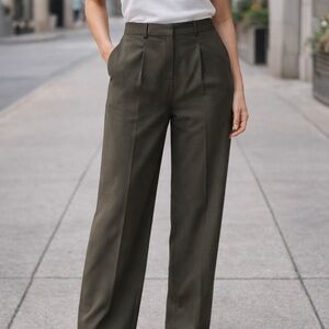 Zara Classic Khaki Women's Trousers